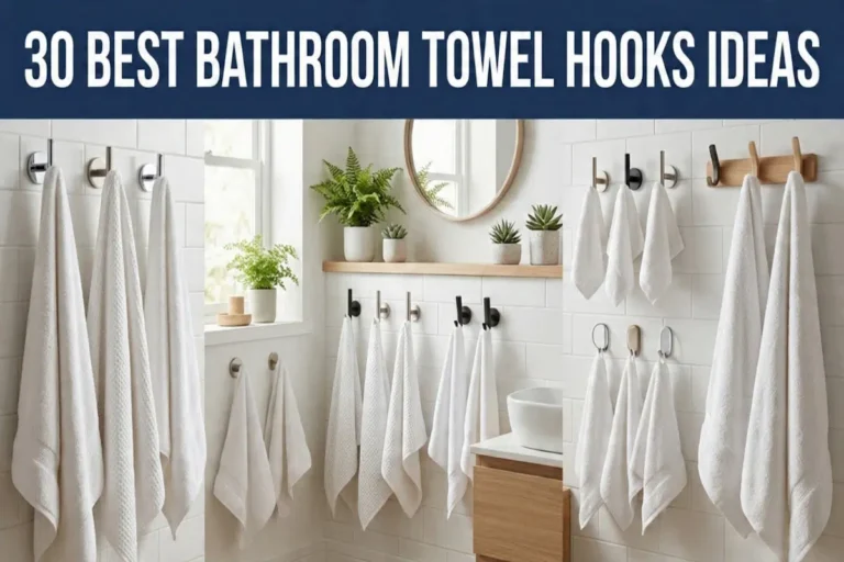 30 bathroom towel hooks ideas